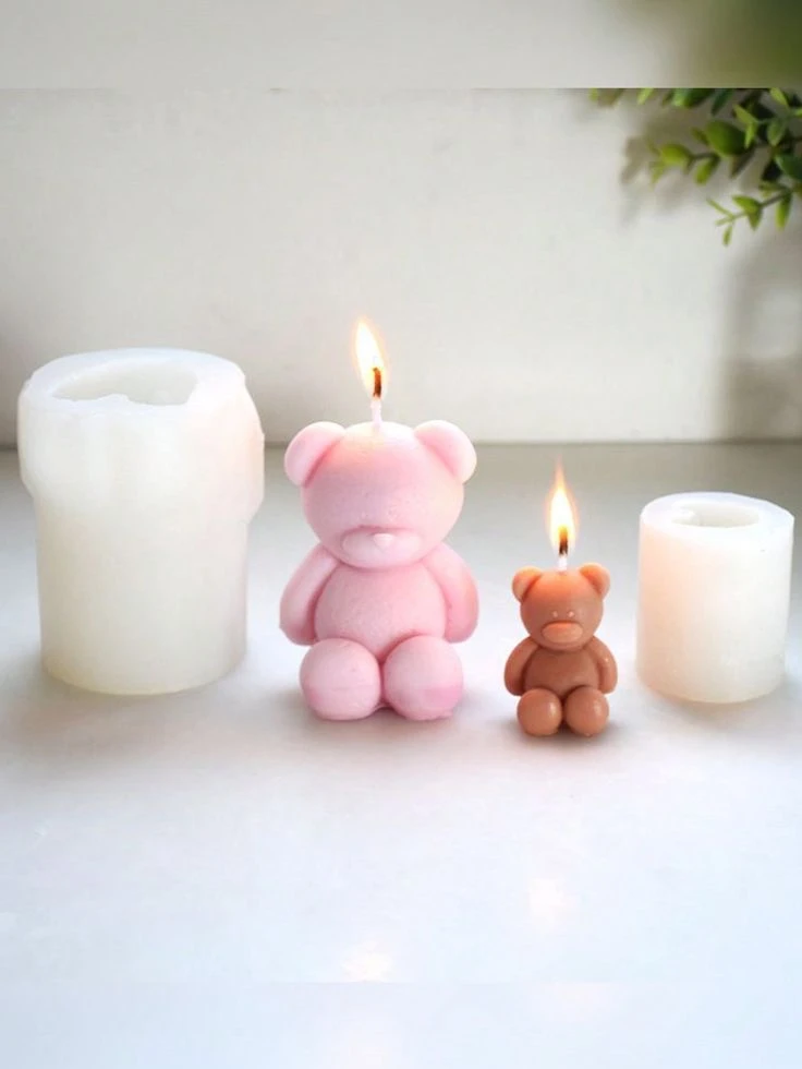 Pareja de oso grande y pequeño's foto | Velas May |  BizneCubano