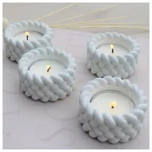 Céstica de yeso rellena de cera aromática miniatura 2