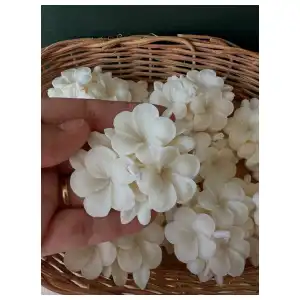 Flor de 3 para decoración miniatura 1