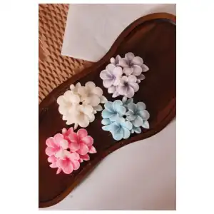 Flor de 3 para decoración miniatura 2