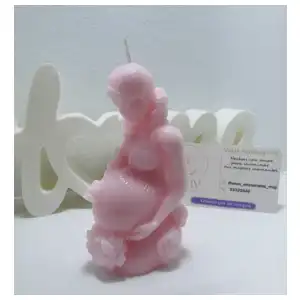 Vela mujer embarazada miniatura 2
