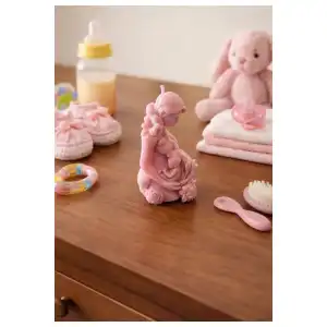 Vela mujer embarazada miniatura 3