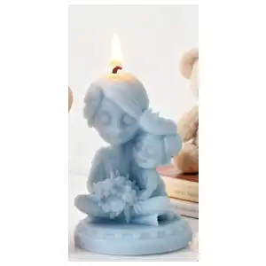 Vela madre y hijo miniatura 2