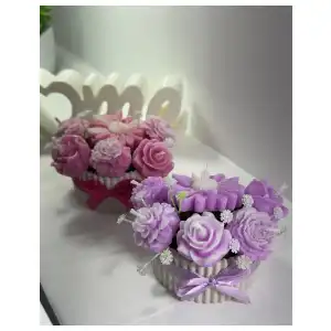 Bouquet de flores miniatura 1